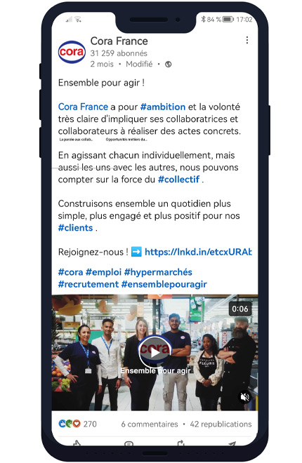 Cora_post_Marque_employeur