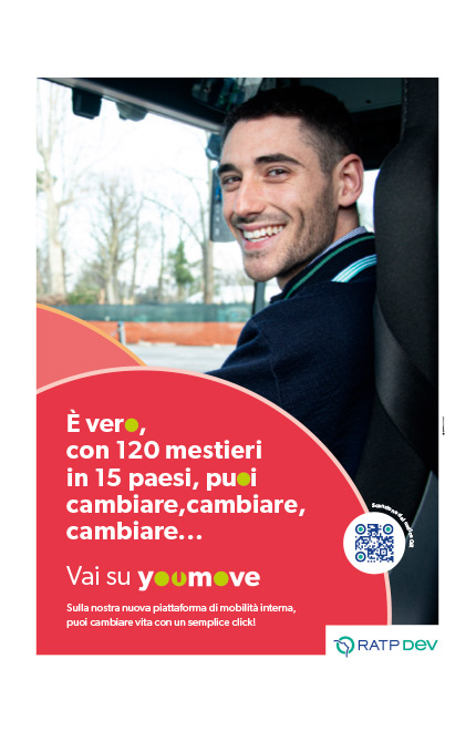 RATP Dev youmove affiche italienne