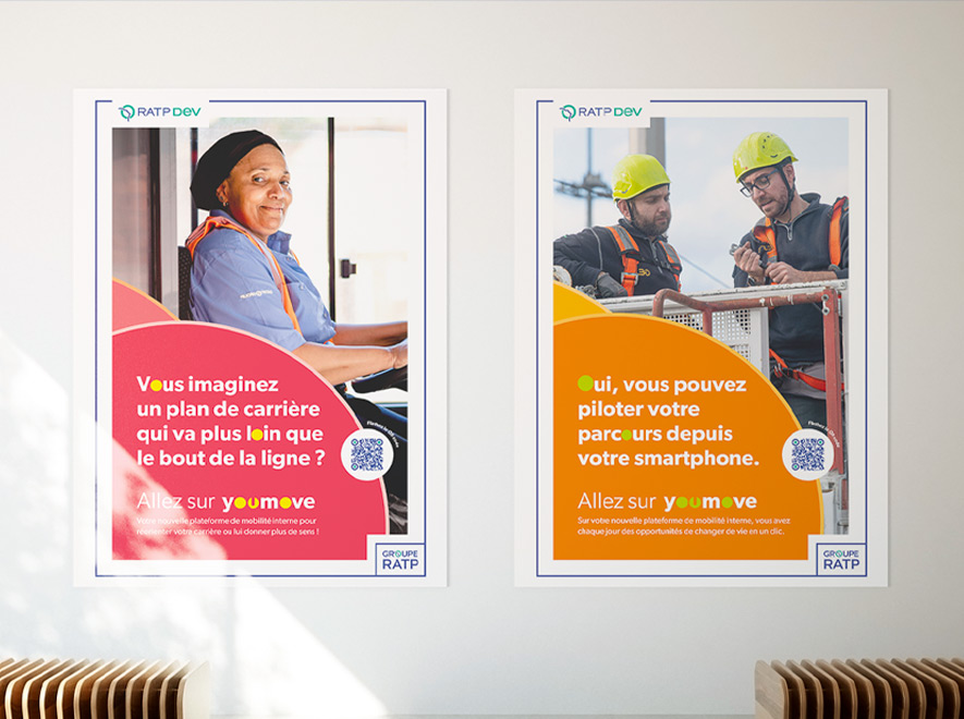 RATP Dev youmove affiches